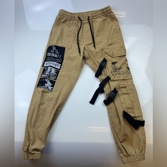 40 Street Style Jogger Pants N220-16 - Picture 3 of 9